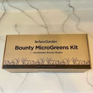 NIB Aerogarden bounty microgreens kit